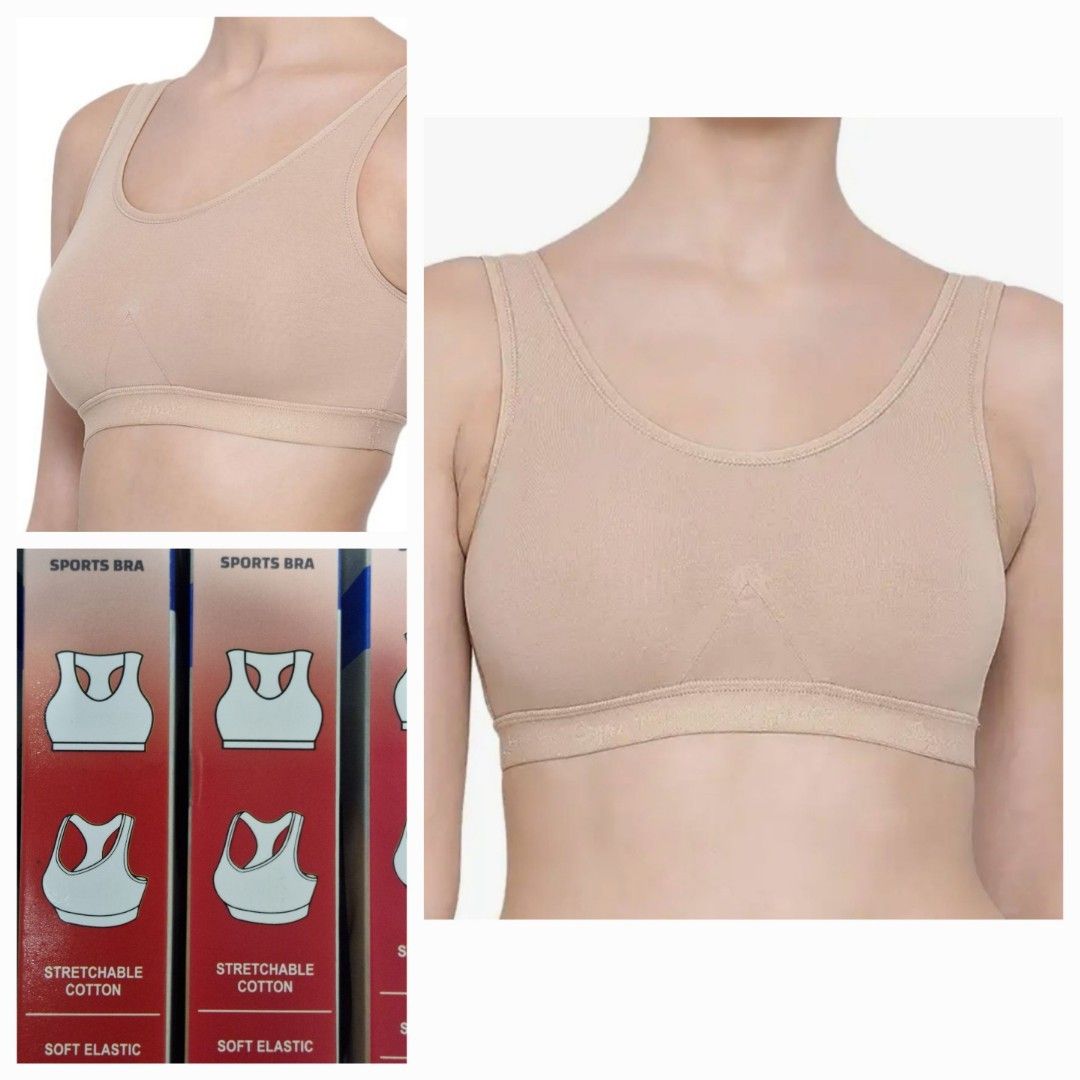 Sports bra 100 cotton online