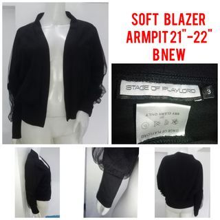 Stage of Playlord Double Black Soft Blazer
