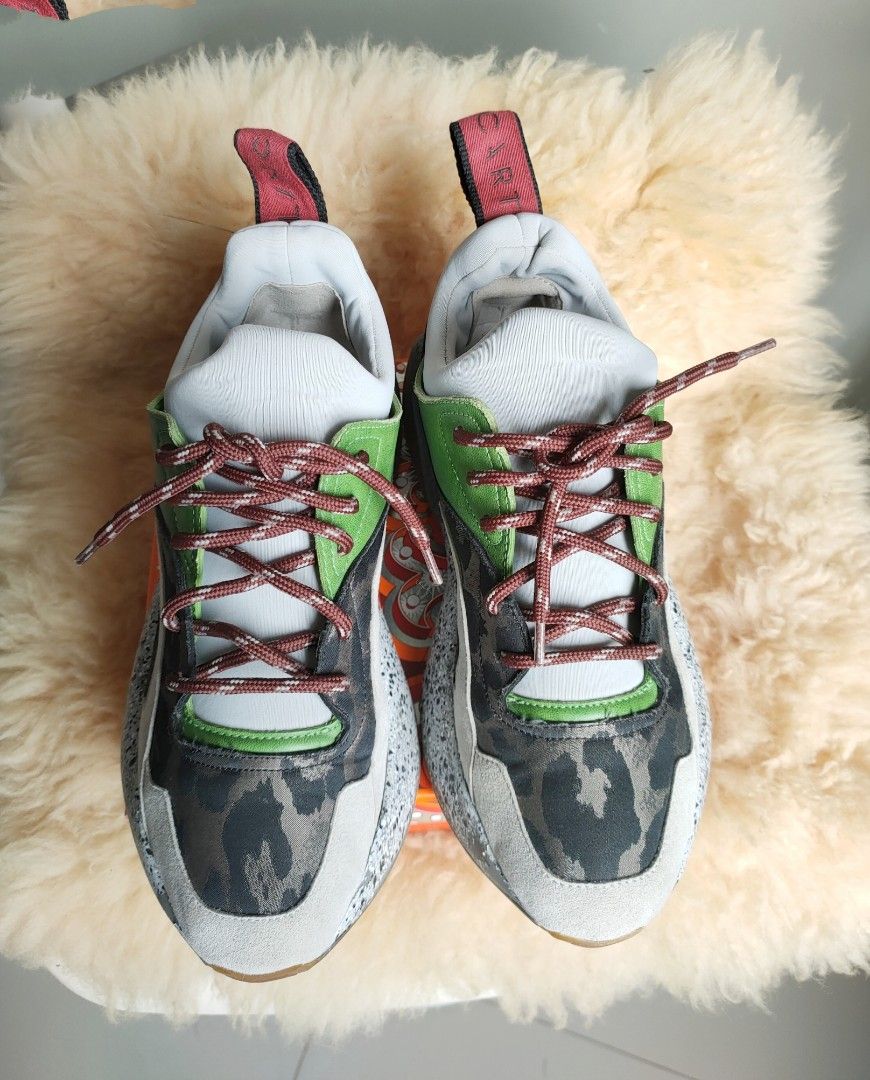 Stella McCartney Multicolor Leopard Print Low Top Sneakers Women s Fashion Footwear Sneakers on Carousell