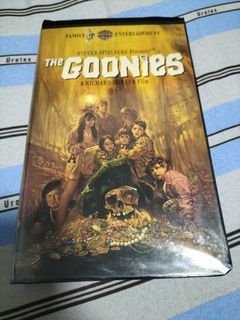 The goonies vhs tape