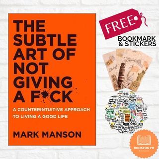 The Subtle Art of Not Giving a F*ck: A Counterintuitive Approach to Living a Good Life (Paperback) — Booktok Ph
