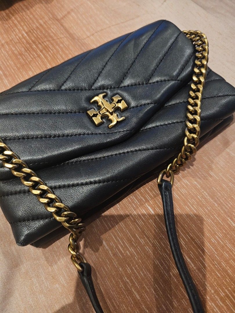 Tory Burch Black Sling Wallet Bag