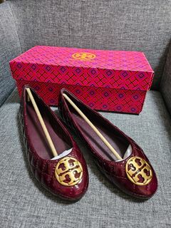 Tory Burch Chelsea Quilted Ballet Flat US8.5