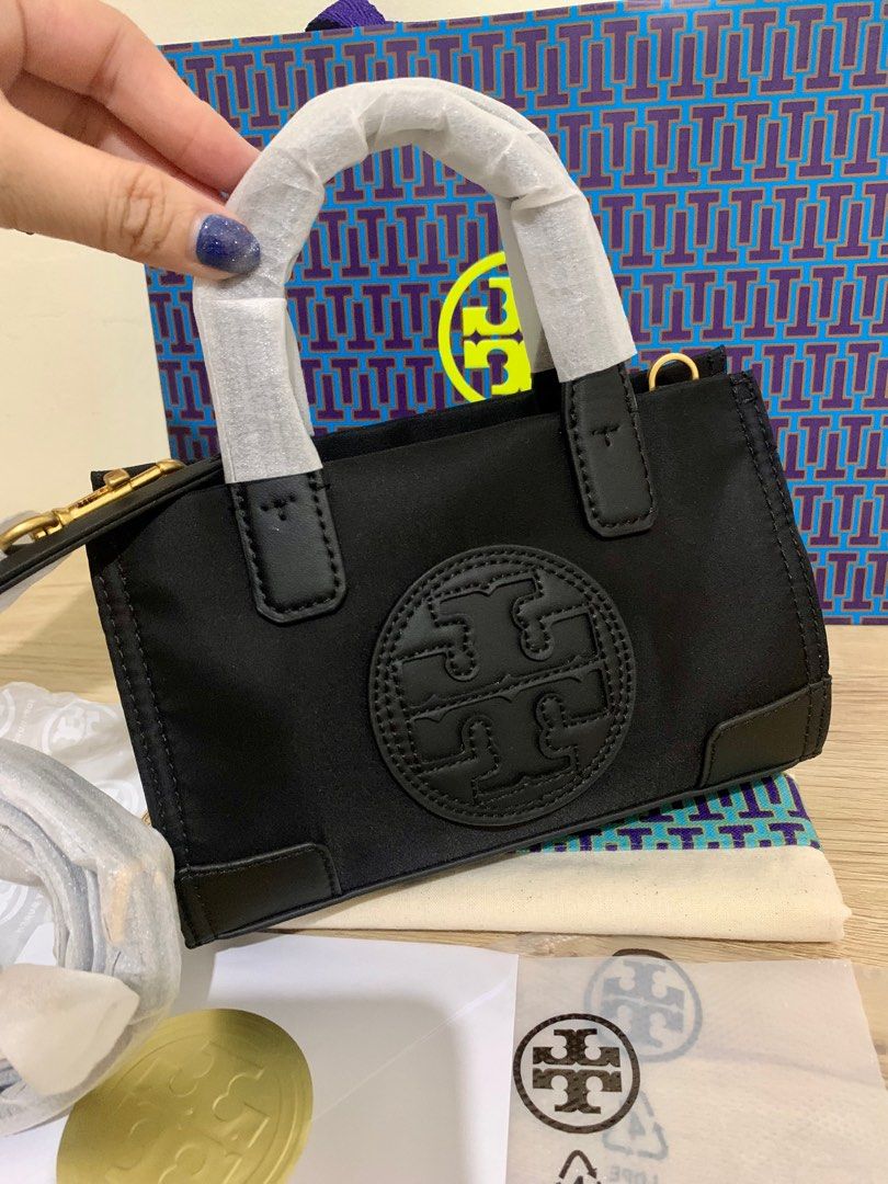 Tory burch mini ella tote two way nylon original (Category: Luxury Bags & Wallets) located in Cabuyao City. Submitted by luxbymishy (Listing ID 1304167842, Image 2). Description: Brand new complete inclusions Guaranteed original authentic legit.