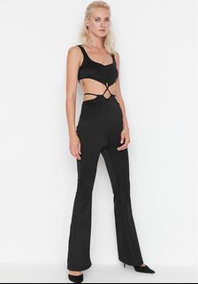Trendyol Cut-Out Strappy Jumpsuit