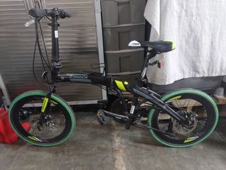 Trinx Dolphin 2.0 foldable bike(Green/Black)