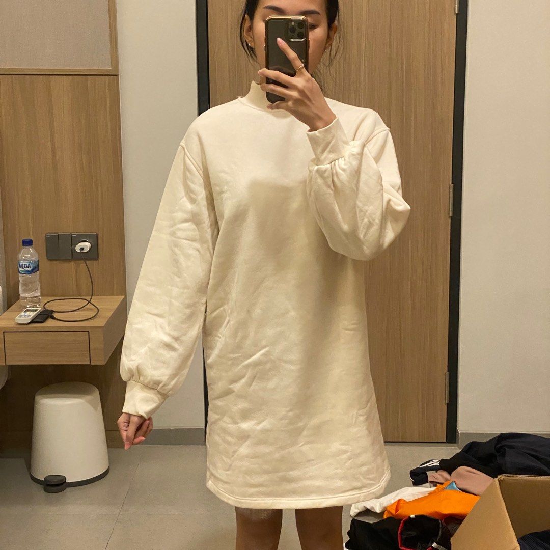 Sweater dress bershka on sale