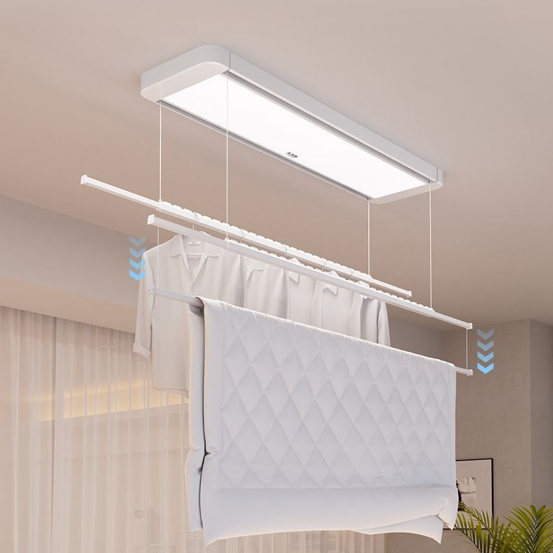 Ultra thin invisible electric clothes drying rack with automatic remote control smart balcony telescopic drying rod Laundry Accessory Furniture Home Living Home Improvement Organisation Laundry Basket...