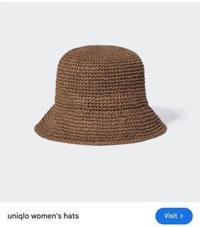 Uniqlo bucket hat in brown