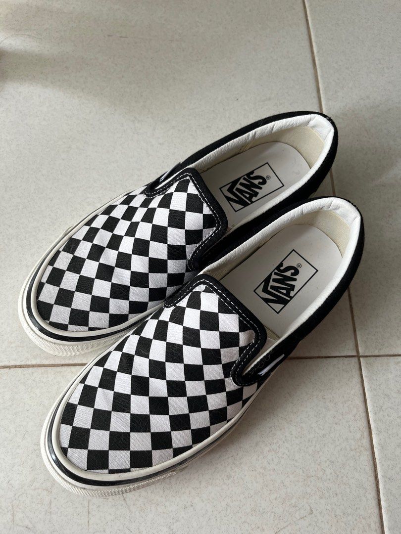 Vans Checkerboard sk8 skate Slip On shoes sneakers green black limited edition