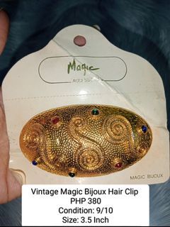 Vintage Magic Bijoux Hair Clip