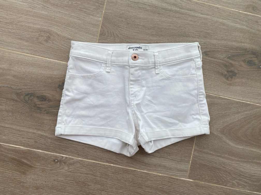 Abercrombie kids jean shorts hotsell
