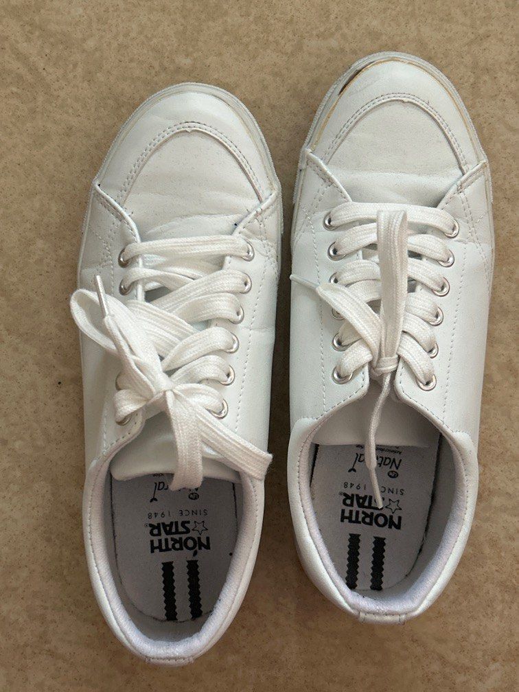 white bata north star school shoes