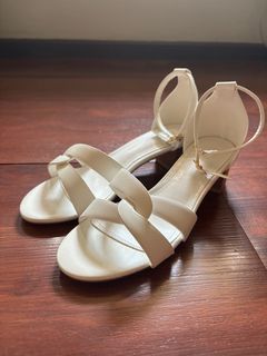 White Sandals with Heels