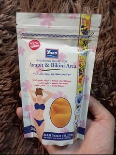Yoko Whitening Spa Salt For Armpit & Bikini Area 220G from Thailand