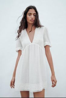 ZARA White Beach Dress