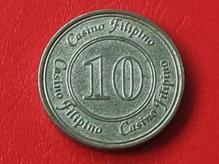 10 Pesos Casino Filipino Token