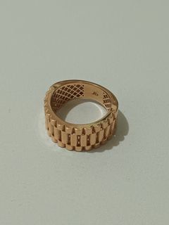 18K Rolex ring in Rosegold - 3.89grams