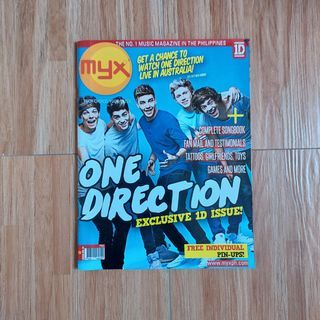 2013 Myx One Direction Magazine (1D Directioner Fans)