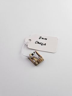 #7 Vintage Omega Watch Buckle 8mm Gold Plated