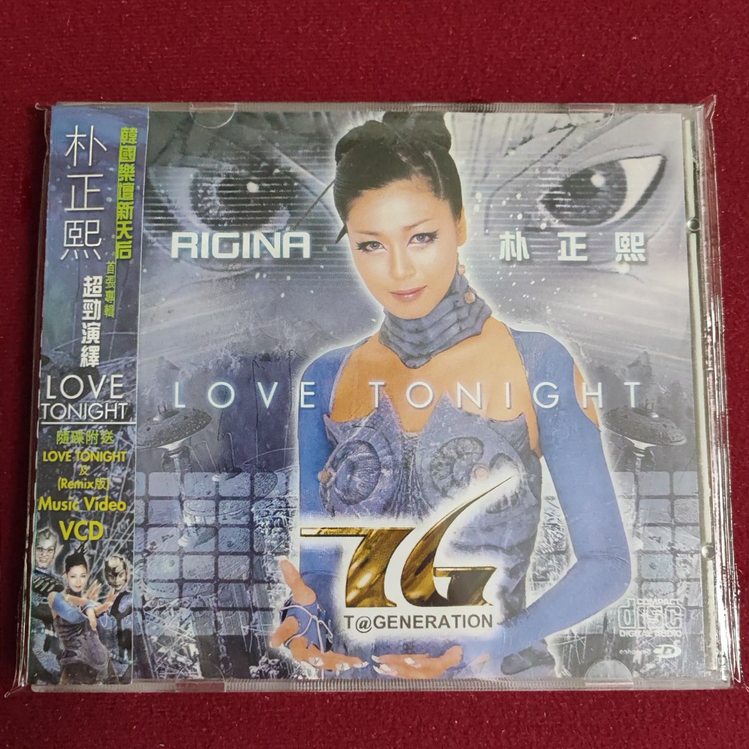 95%new 朴正熙TG - Love Tonight 專輯CD + VCD / 2002年Joy Sales (HK 