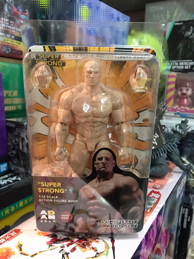 ADAM F001 1/12 SUPER STRONG フィギュア　マッチョ Preorder) ADAM super strong 1/12 male body action figure