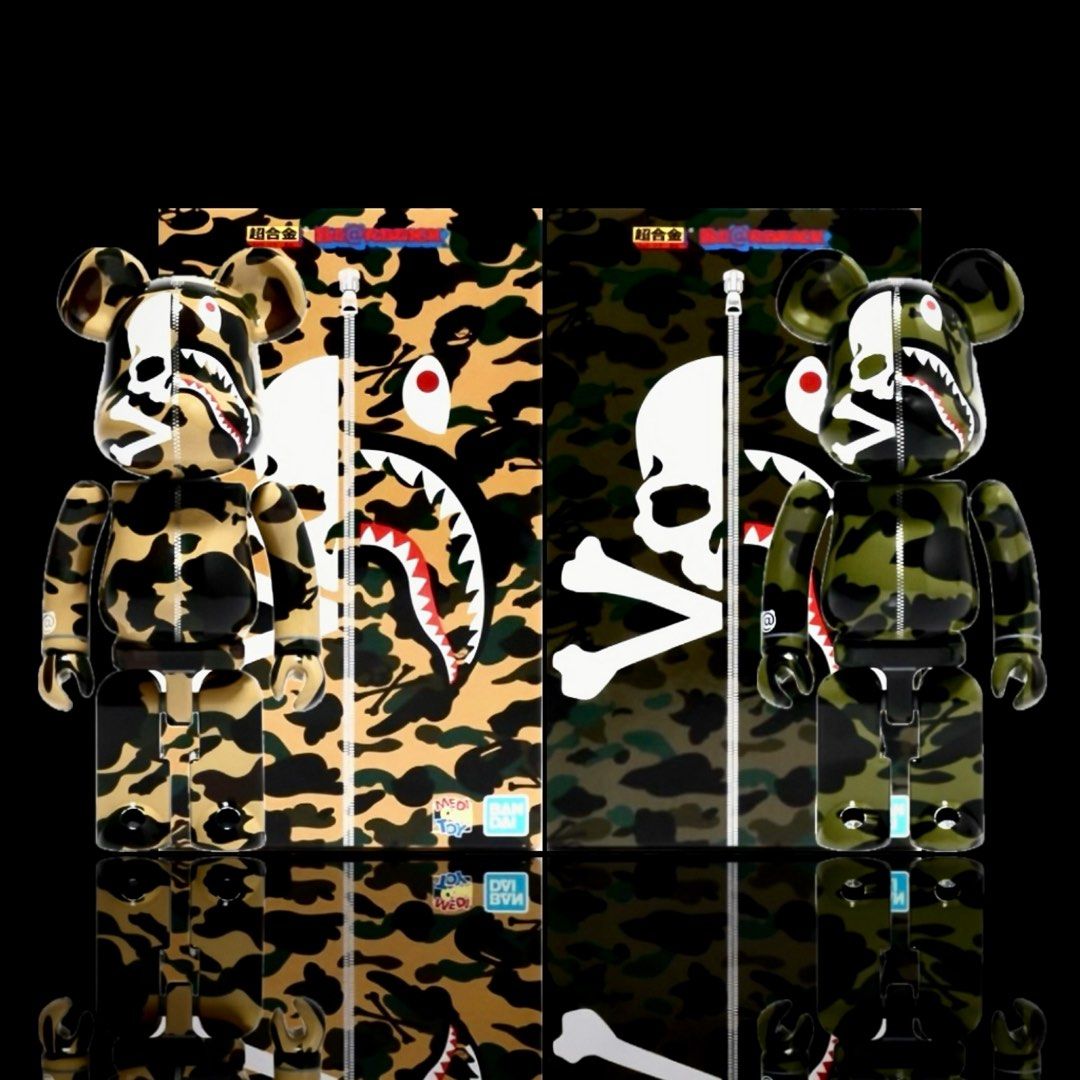 MEDICOM TOY - 超合金 BE@RBRICK MASTERMIND VS BAPE(R)GREEN BE@RBRICK SERIES 50