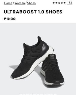 Adidas Ultraboost 1.0 W Double Black US 7.5