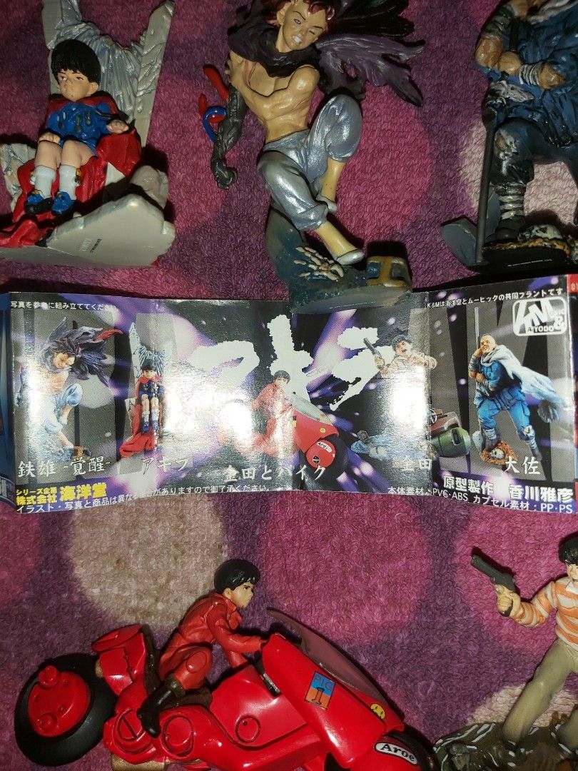 AKIRA 阿基拉限定盒蛋海洋堂Part 2 扭蛋K & M mini figure diorama