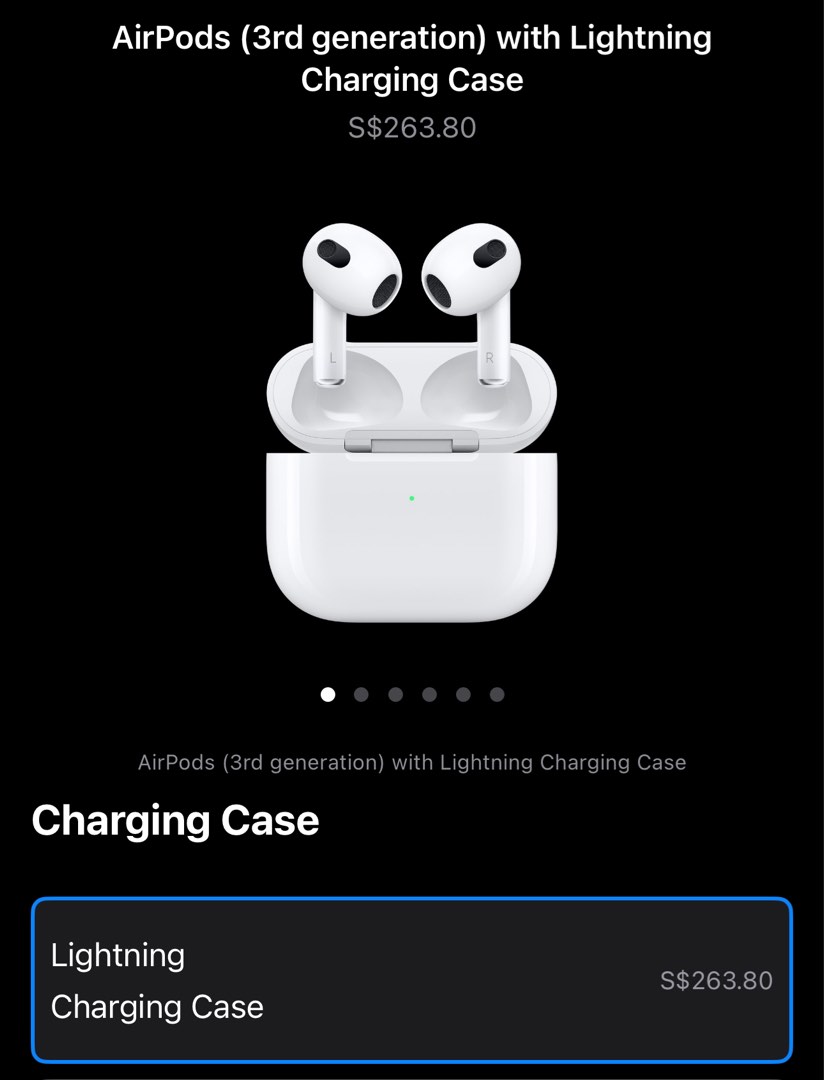 3rd Gen Amazon Airpods With Charging Case Brand New-unopened! Apple AirPods  (3rd Generation) With Lightning
