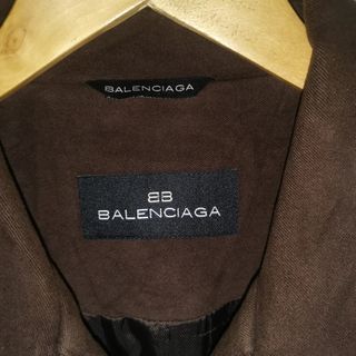 balenciage vintage coach suede jacket