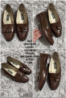 Bally loafers