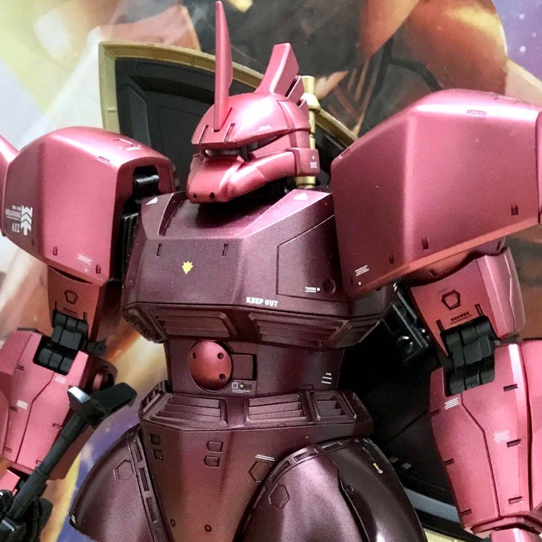 Bandai MG 1/100 GELGOOG 紅勇士MS-14S シャア専用ゲルググVer