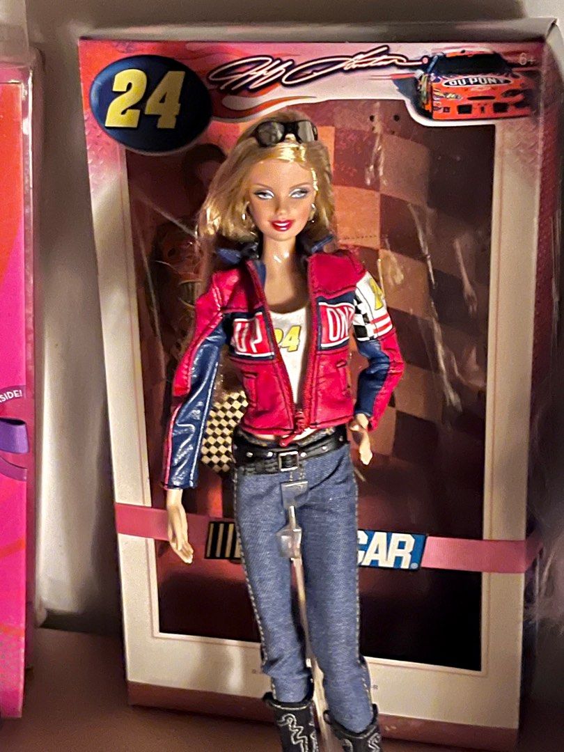 LAYAWAY BARBIE NASCAR DOLL JEFF GORDON