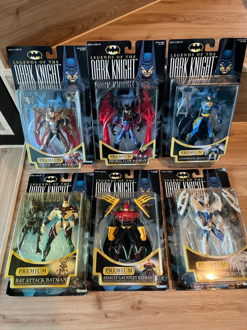 注目ブランドのギフト Batman Legend of Dark Knight Figures x 6 ($30 per figure アメコミ