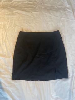 Black Skirt with Slit