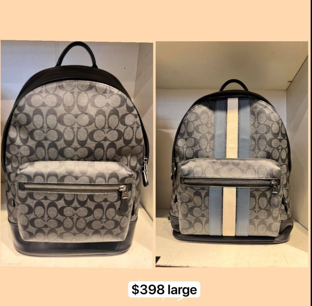 Coach back packs deals