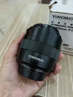 Brand New Yongnuo 50mm 1.4N E 
Nikon Mount  Bnew