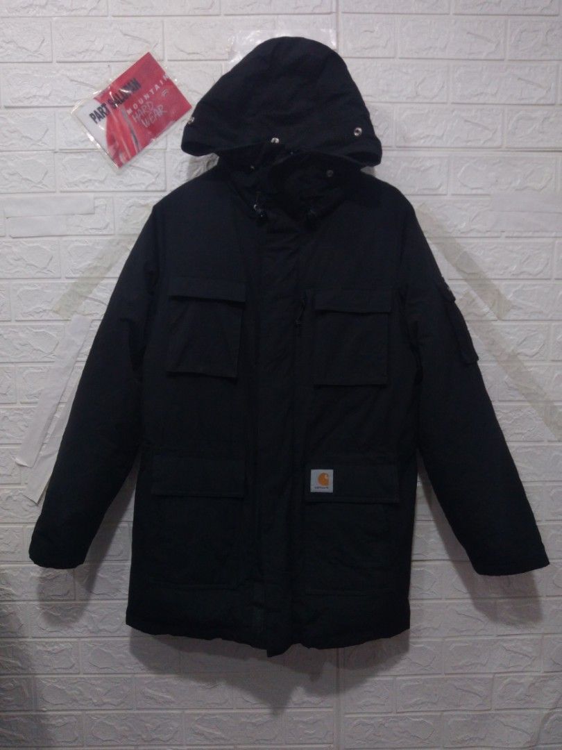 CARHARTT WIP BERING II DOWN PARKA JACKET Men s Fashion Coats Jackets and Outerwear on Carousell