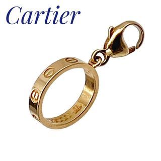 Cartier Baby Love Charm K18 Yellow Gold Necklace Top