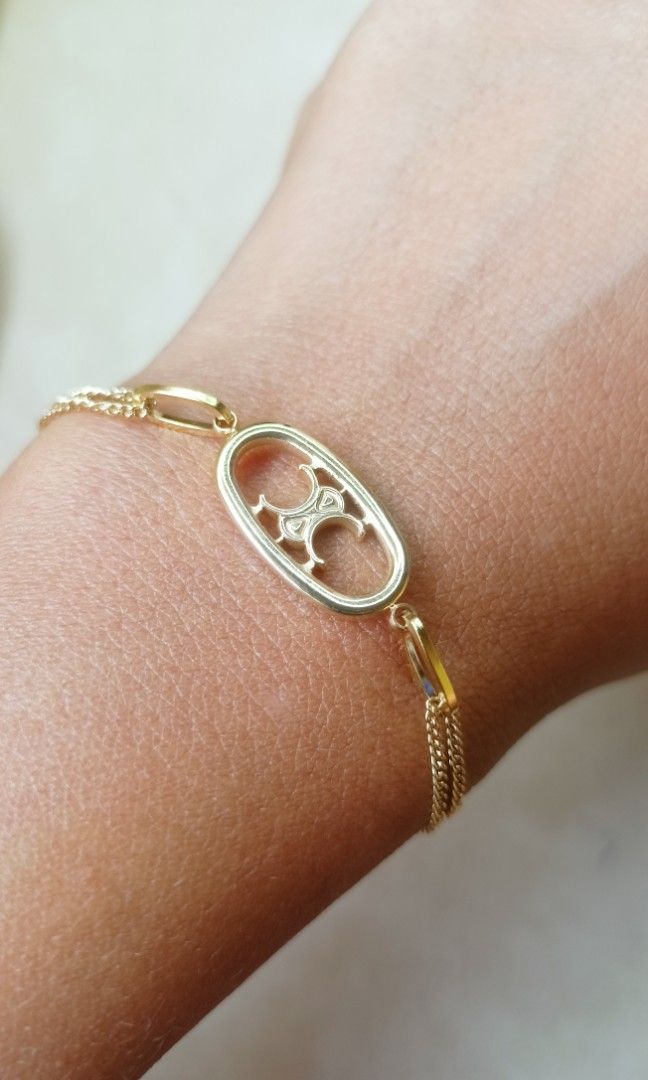 Celine bracelet from japan (Category: Luxury Accessories) located in Manila. Submitted by osaze_27japanbags (Listing ID 1301164618, Image 3). Description: Celine bracelet from japan no flaws size adjustable with gift box kindly pm me.
