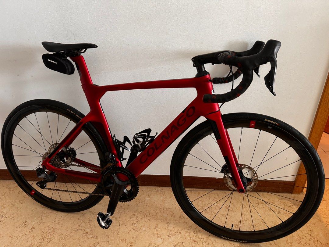 Colnago Concept size 52s 555mm eff TT module frame fork stem handlebars seatpost bottle cages Sports Equipment Bicycles Parts Bicycles on Carousell