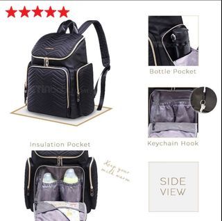(Brandnew) COLORLAND Diaper Backpack bag/ Baby bag (with changing mat)
