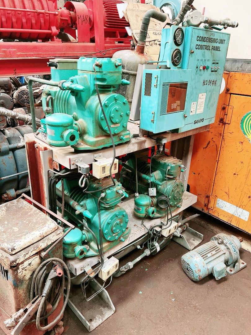 Condensing unit cooling compressor sanyo from japan, Commercial ...