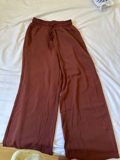 Cotton On Wide Leg Brown Pants