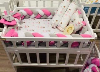 Crib Set for baby girl