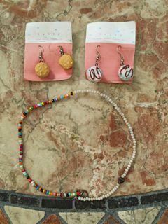 Dainty Necklace and Earrings Set