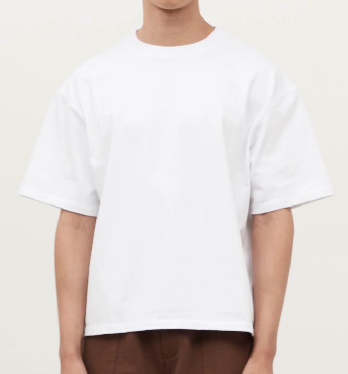 Daniel Simmons Box T-Shirt (Cropped), Men's Fashion, Tops Sets