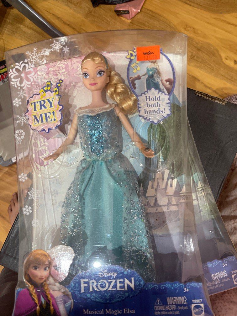Elsa Magic Set Disney Frozen Elsa musical magic, Hobbies & Toys, Toys & Games on Carousell