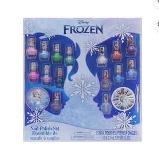 Disney Frozen Nail Polish Set , 15 Pcs Non-toxic